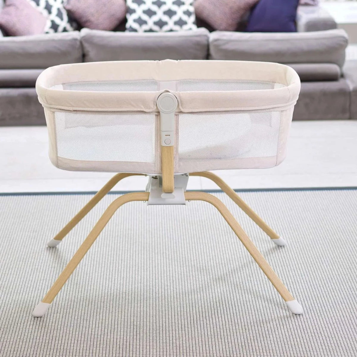 Air Motion Gliding Crib Lullabys Baby