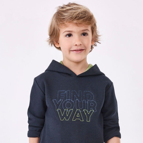 Mayoral Boys Navy Hoody