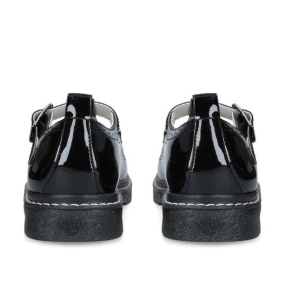 Lelli Kelly Meryl T-Bar Black Patent School Shoes