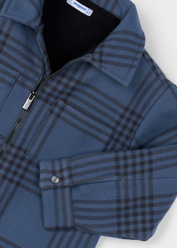 Mayoral Checked Jacket/Shirt 4414