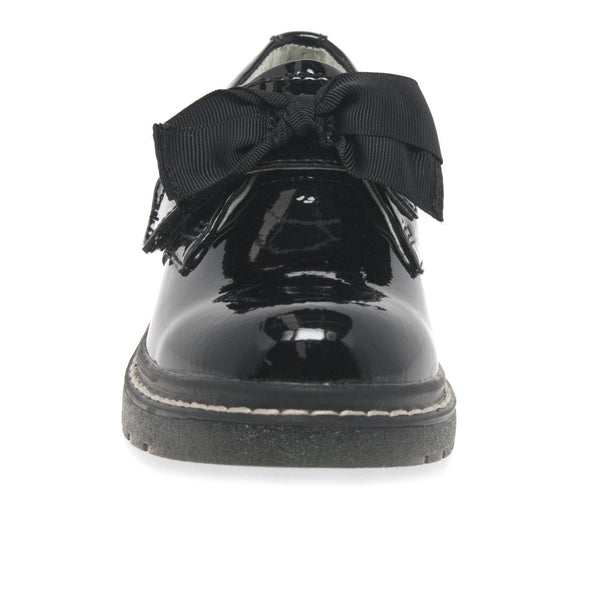 Lelli Kelly Irene Black Patent School Shoe