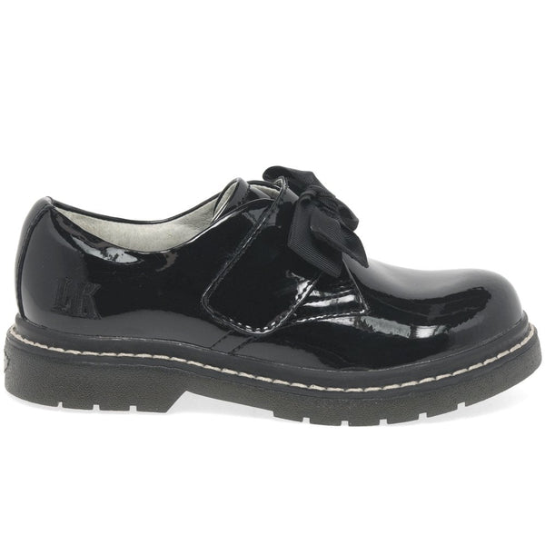 Lelli Kelly Irene Black Patent School Shoe