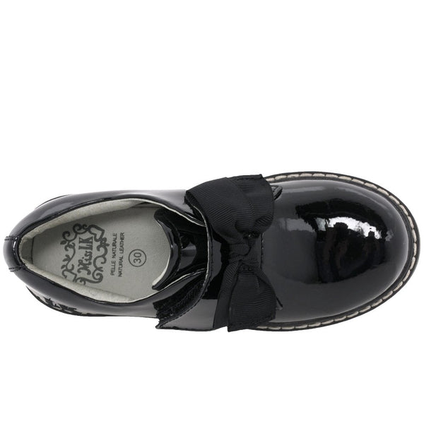 Lelli Kelly Irene Black Patent School Shoe