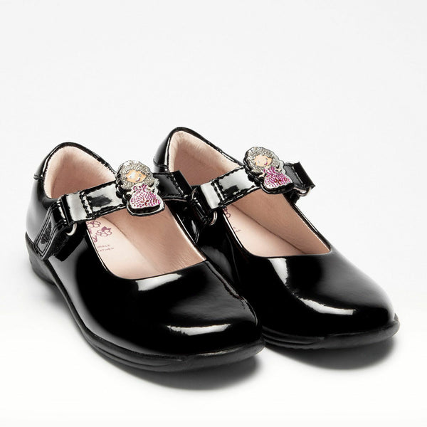 Lelli Kelly Prinny Black Patent School Shoes