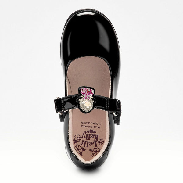 Lelli Kelly Prinny Black Patent School Shoes