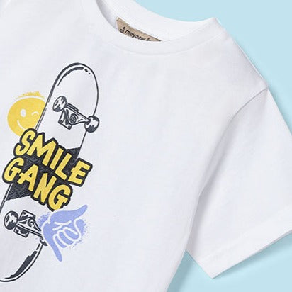 Mayoral Boys Smile Gang Shorts set