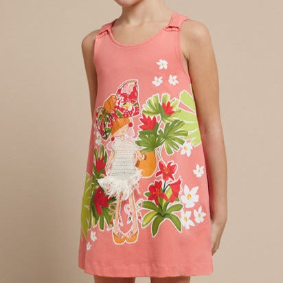 Mayoral Tropical Beach Dress