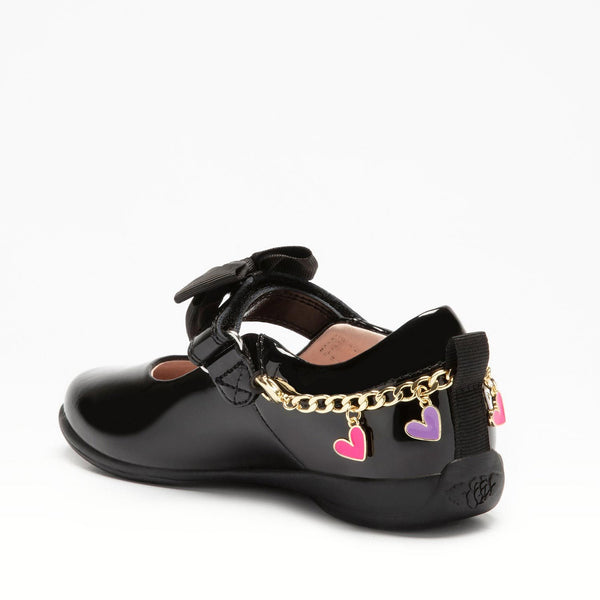 Lelli Kelly Aurora Black Patent School Shoes