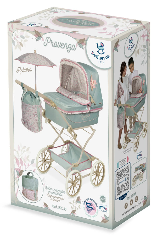 82045. Reborn Pram XL Provenza Collection