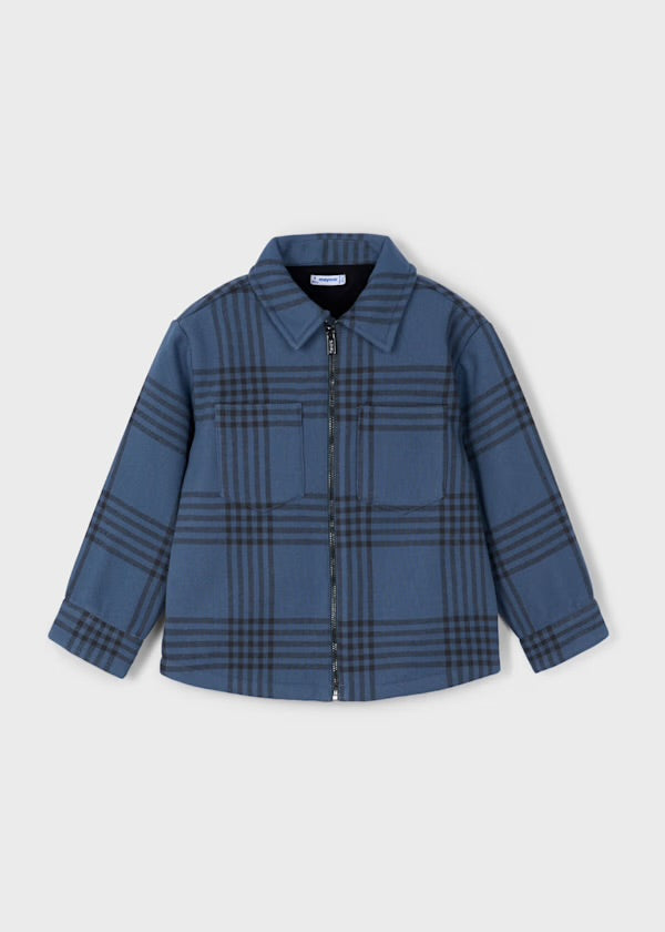 Mayoral Checked Jacket/Shirt 4414