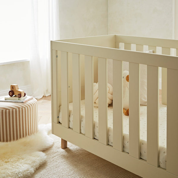 Harper 2 Piece Nursery Furniture Set - Cream & Ash