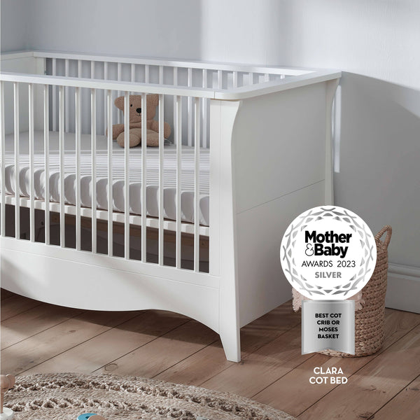 Clara Cot Bed - White