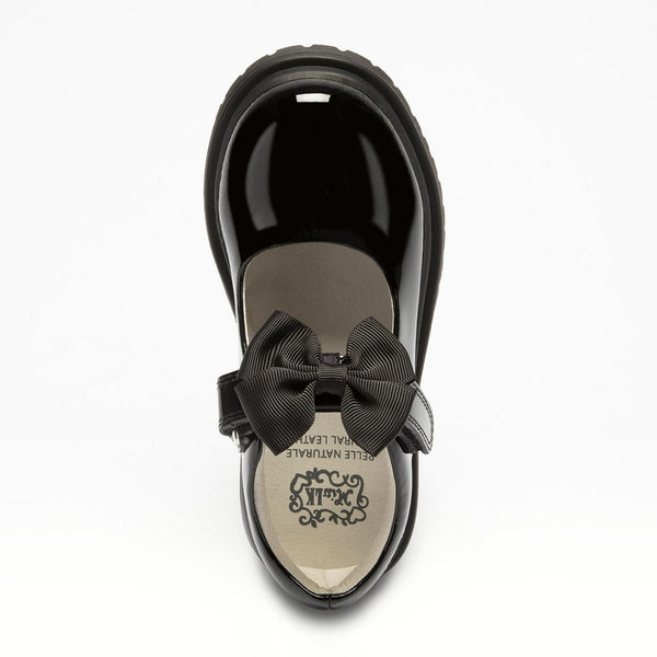 Lelli Kelly Maisie Black Patent School Shoes (Mia in the smaller sizes)