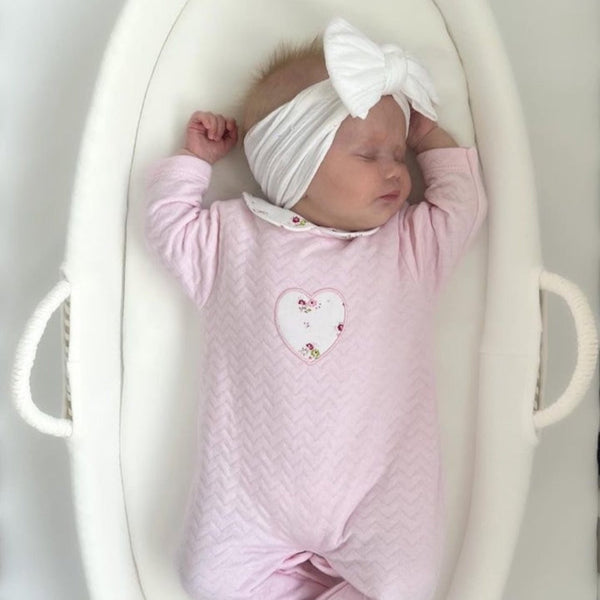 Pex Sweetheart Sleepsuit Pink