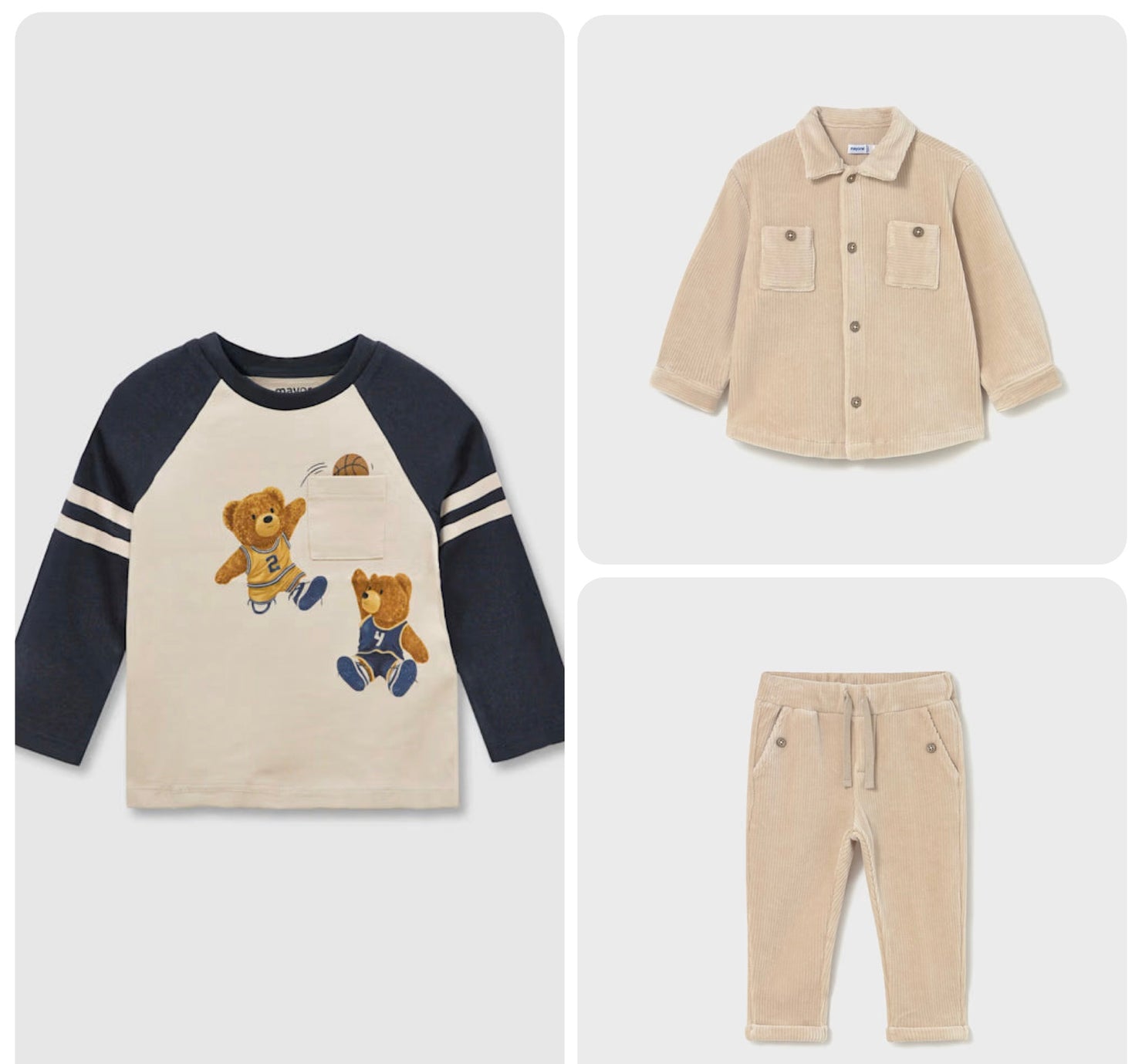 Mayoral 3Pc Boys Set 2059/2105/2510