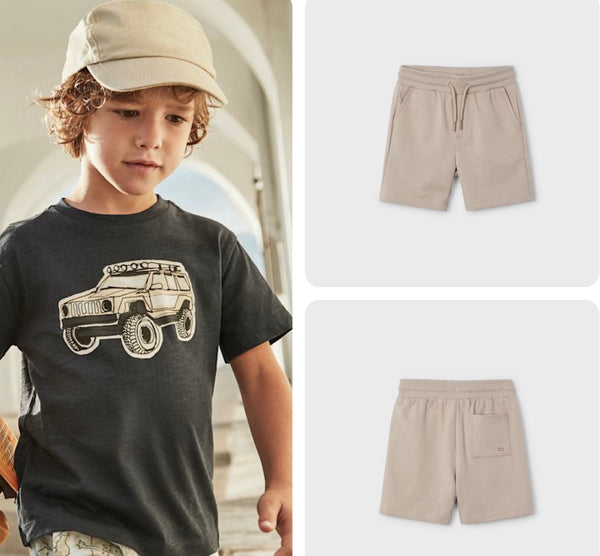 Mayoral 3031/611 Car Printed Tshirt And Shorts