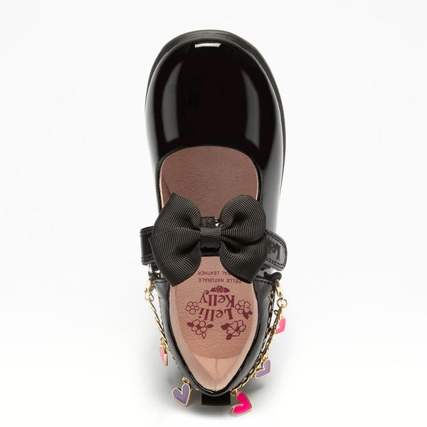 Lelli Kelly Aurora Black Patent School Shoes