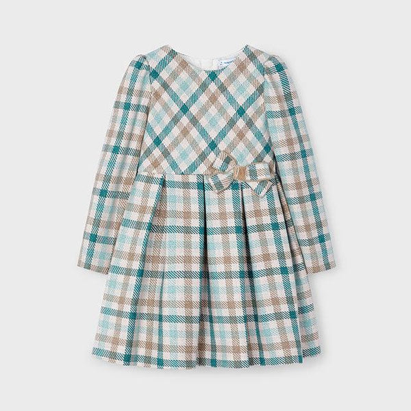 Mayoral 4914 Jade Plaid Dress