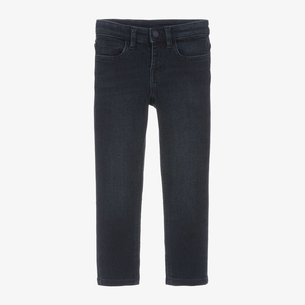 Mayoral 504 Boys Black Slim Fit Jeans