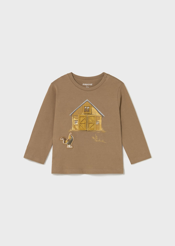 Mayoral Boys Baby Interactive Farm Shirt 2067