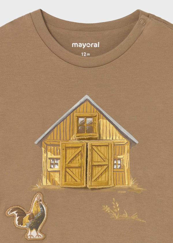 Mayoral Boys Baby Interactive Farm Shirt 2067