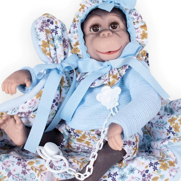 Zoilo Reborn Monkey in Blue Outfit