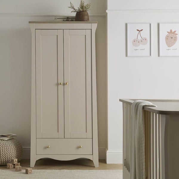 Clara 3 Piece Nursery Furniture Set - Cashmere & Ash