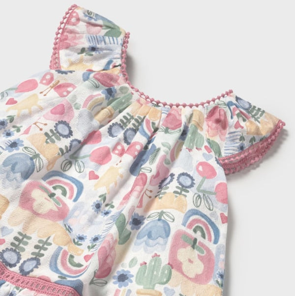 Mayoral Floral Dress 1917
