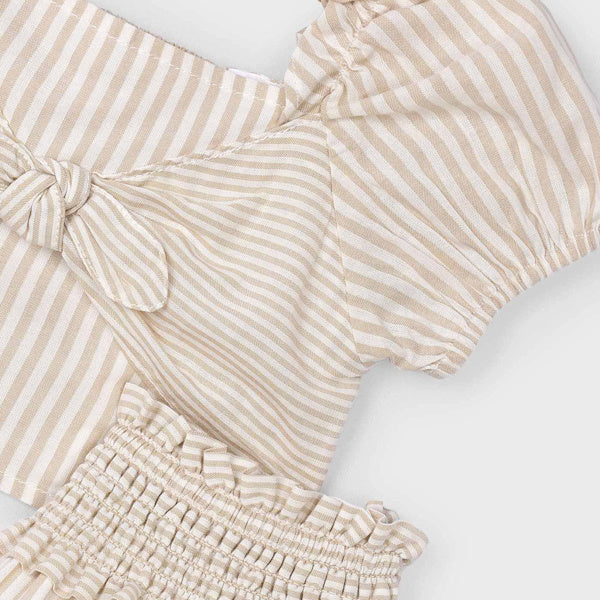 Mayoral 3945 Striped Skirt Set