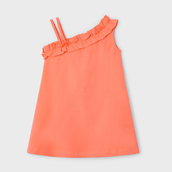 Mayoral 3937 Girl Casual Asymmetric Dress