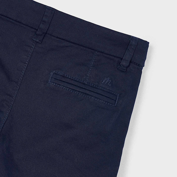Mayoral 202 Navy twill chino shorts