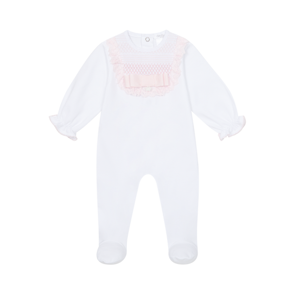 Deolinda Smocked Baby Girls Babygrow DBV25101