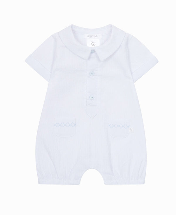 Deolinda 251506 White & Blue Romper
