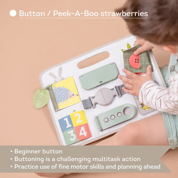 Taf Toys Activity Buckle Board