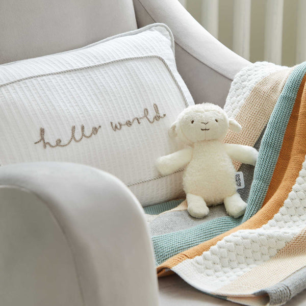 Mamas & Papas Welcome to the World Soft Toy - Lamb Beanie