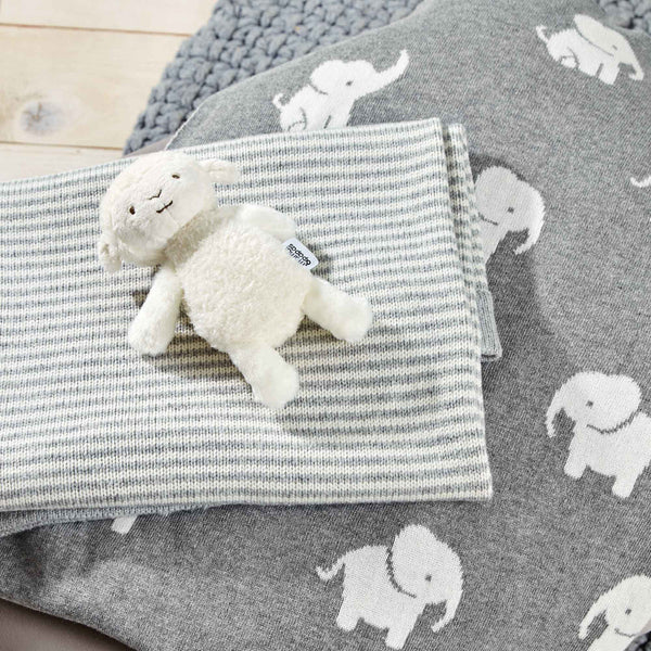 Mamas & Papas Welcome to the World Soft Toy - Lamb Beanie