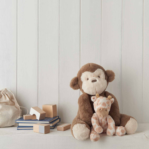 Mamas & Papas Welcome to the World Small Beanie Toy - Giraffe