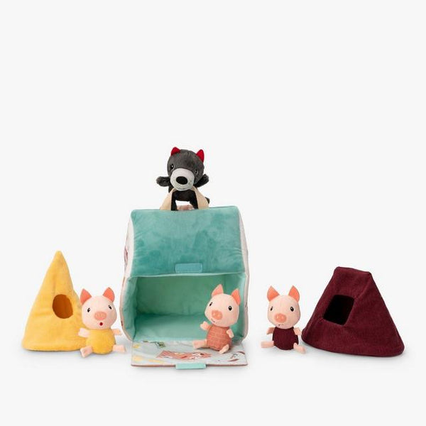 Lilliputiens 3 Little Pigs Fabric Toy