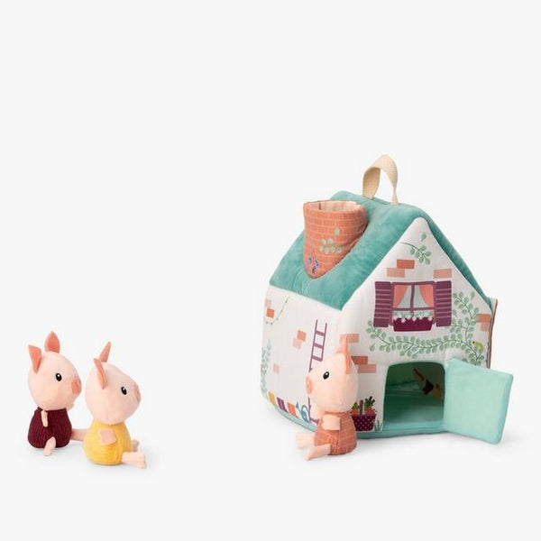 Lilliputiens 3 Little Pigs Fabric Toy