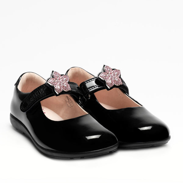 Lelli Kelly Daisy2 School Shoes Black LKS08481