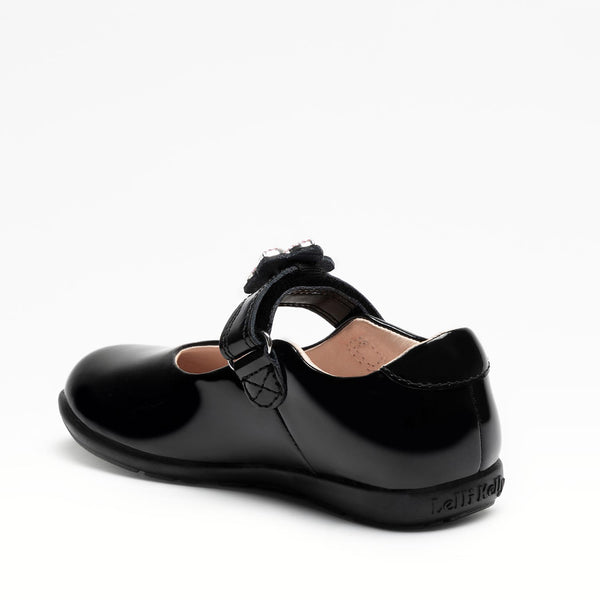 Lelli Kelly Daisy2 School Shoes Black LKS08481