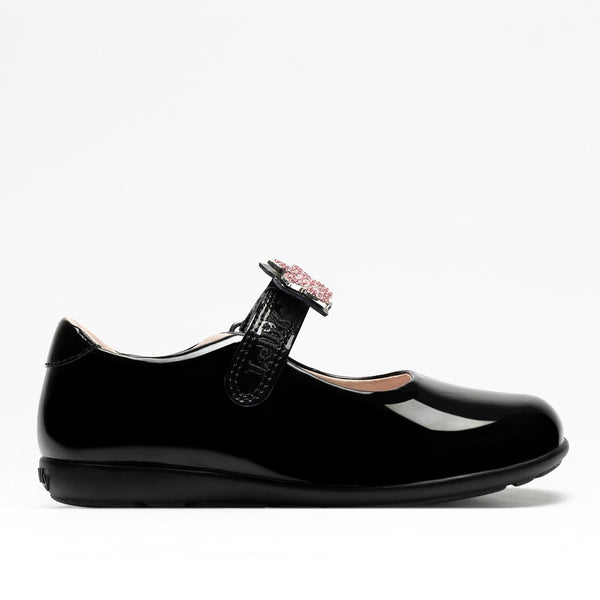 Lelli Kelly Daisy2 School Shoes Black LKS08481