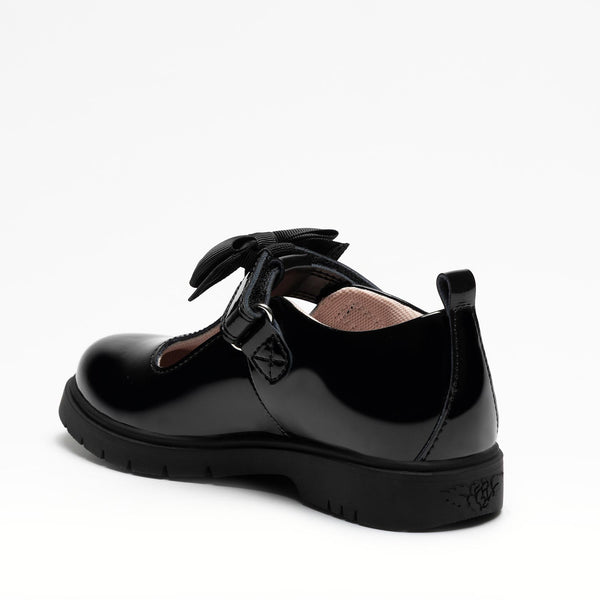 Lelli Kelly Kaya T-Bar School Shoes In Black LKSA8960