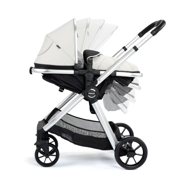 Mimi Travel System Pecan i-Size Car Seat with ISOFIX Base
