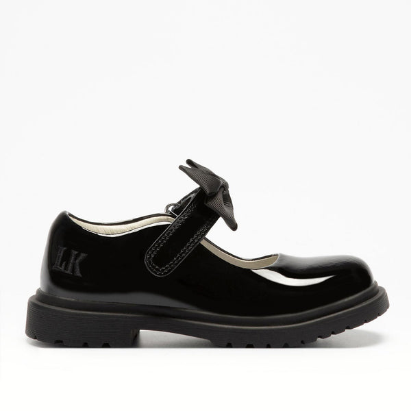 Lelli Kelly Maisie Black Patent School Shoes (Mia in the smaller sizes)