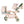 Roma RHS Twin Dolls Pram - Fern
