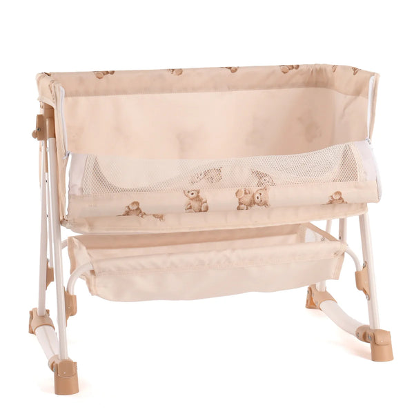 Roma RHS Bedside Crib - Flora