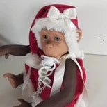 Lolita Reborn Monkey in Christmas Dress