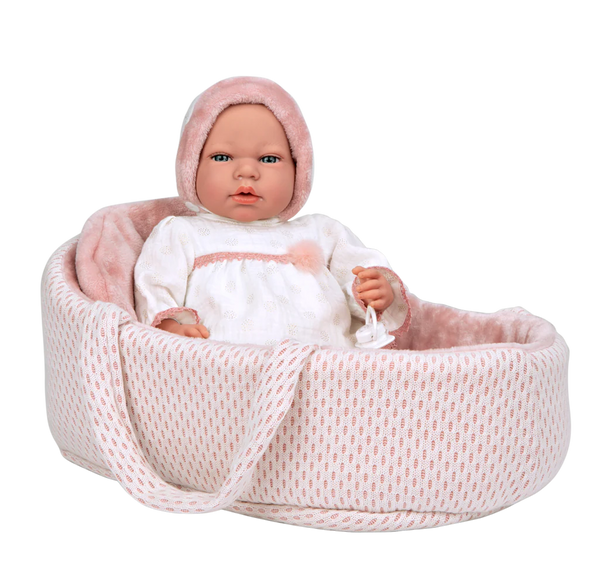 60812 Andie Pink Or Beige Crying Elegance Doll