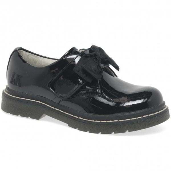 Lelli Kelly Irene Black Patent School Shoe